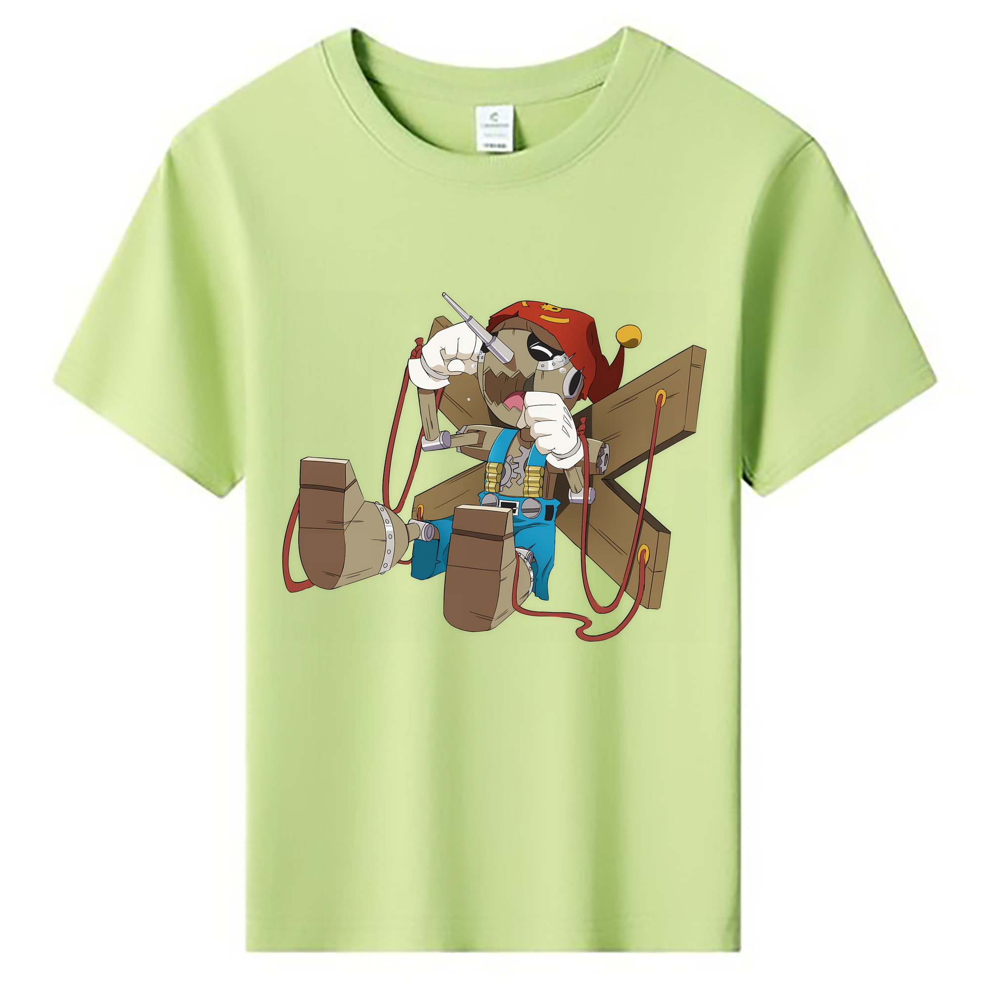 （画像用） Digimon デジタルモンスター/デジモン 綿100％キッズTシャツ（フロントプリント）